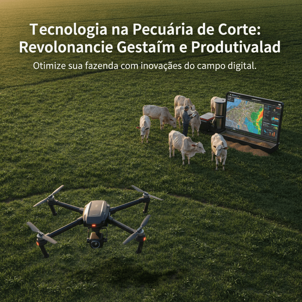 Tecnologia na Pecuária de Corte: Revolucionando Gestão e Produtividade