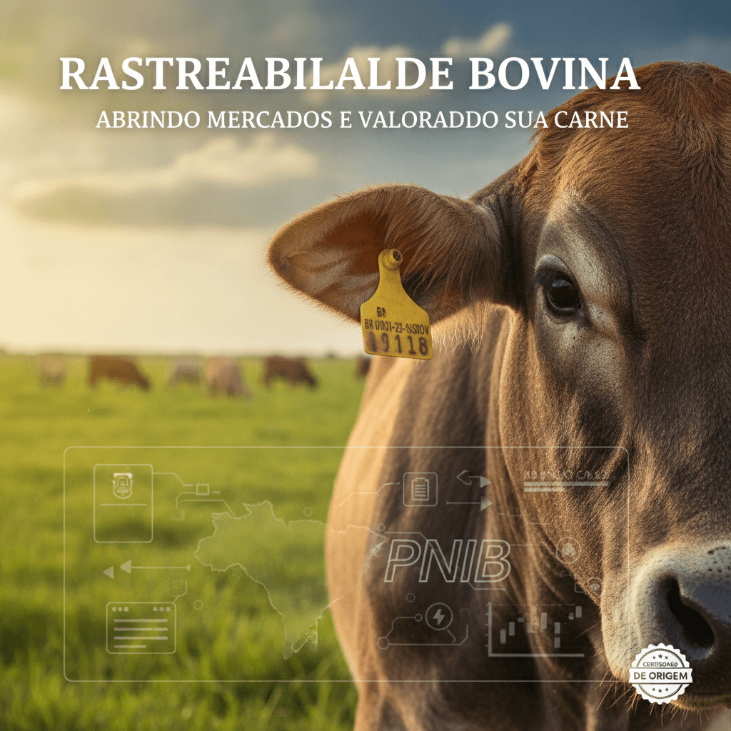 Rastreabilidade Bovina: Abrindo Mercados e Valorizando sua Carne