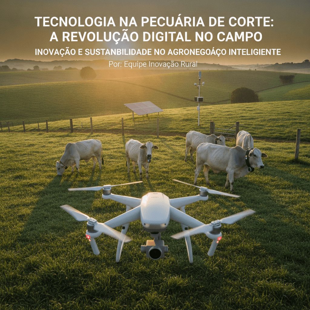 Tecnologia na Pecuária de Corte: A Revolução Digital no Campo