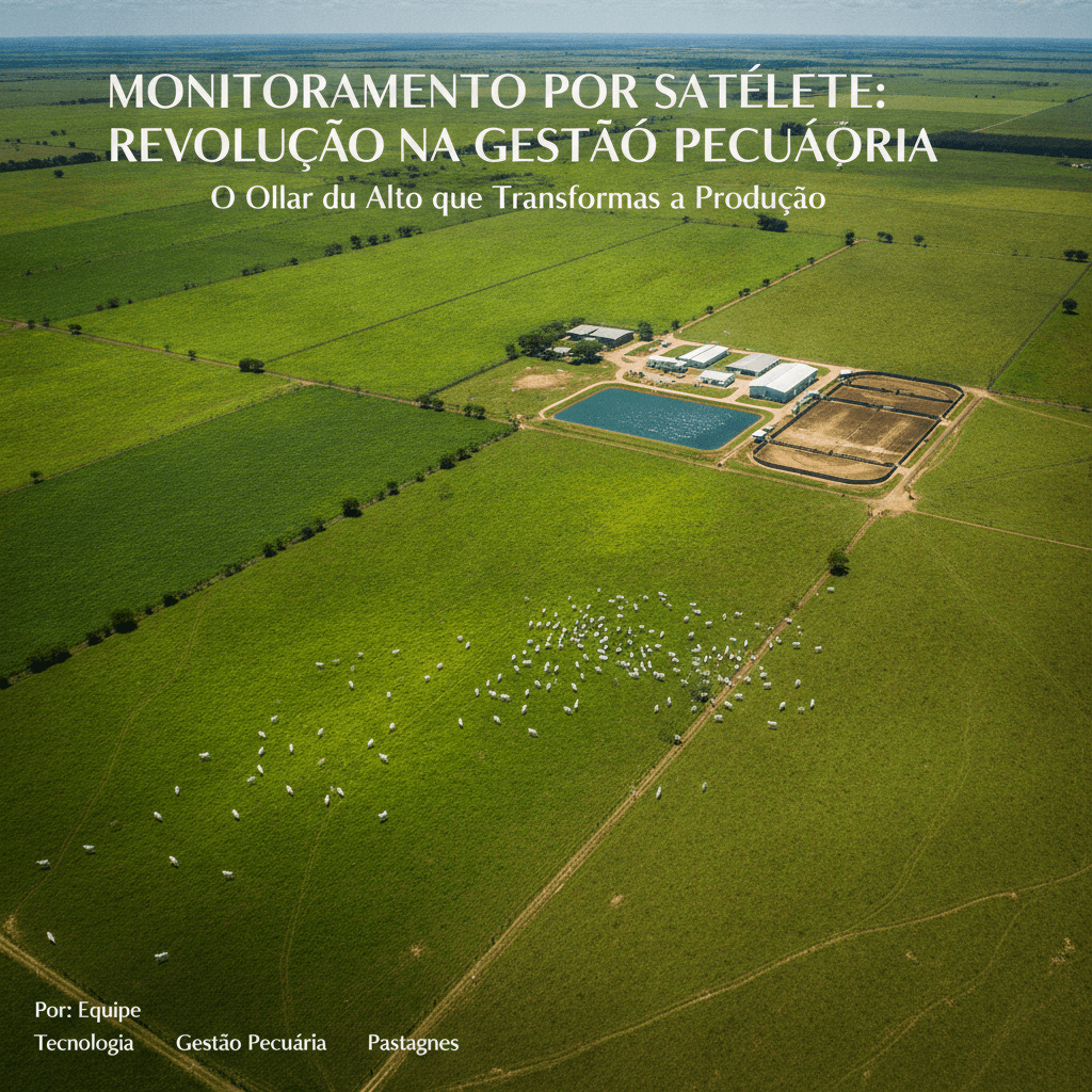 Monitoramento por Satélite: Revolução na Gestão Pecuária