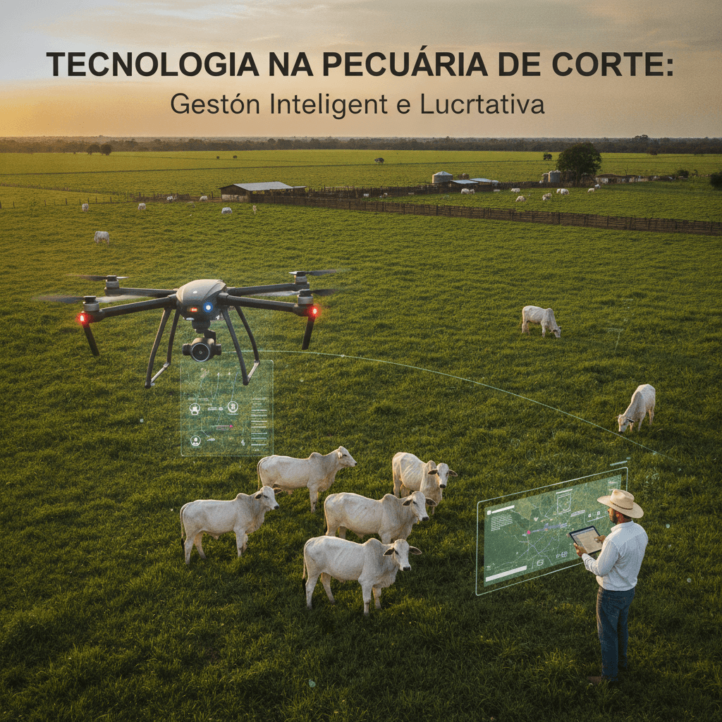 Tecnologia na Pecuária de Corte: Gestão Inteligente e Lucrativa