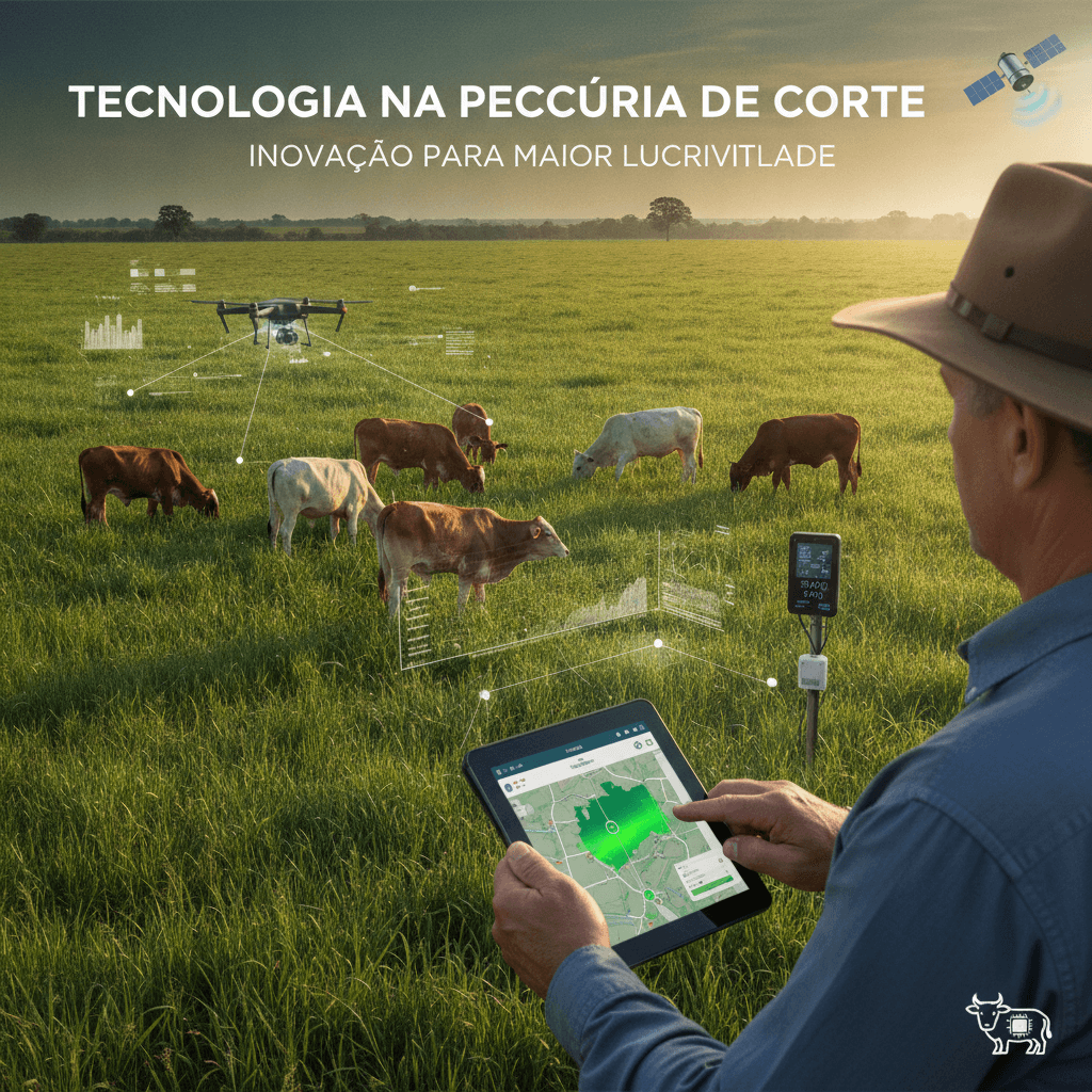 Tecnologia na Pecuária de Corte: Inovação para Maior Lucratividade