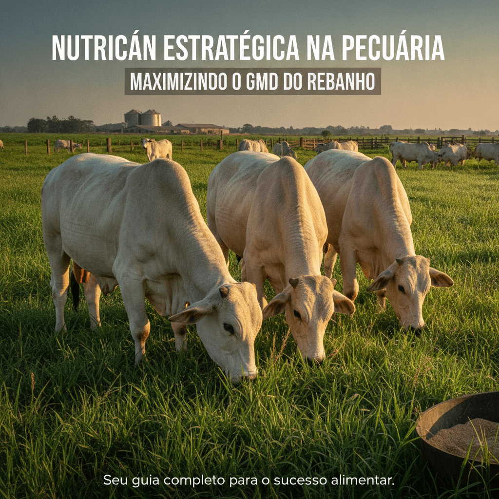 Nutrição Estratégica na Pecuária: Maximizando o GMD do Rebanho