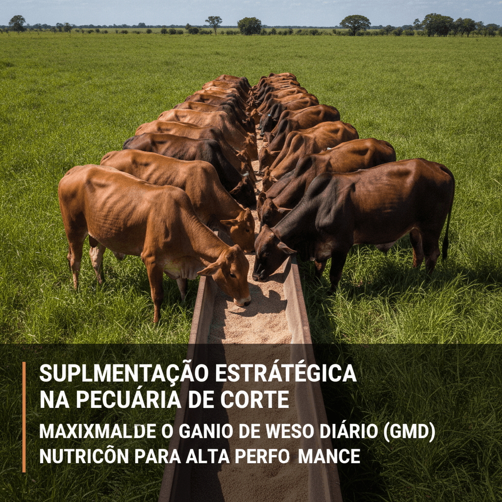 Suplementação Estratégica na Pecuária de Corte: Maximizando GMD