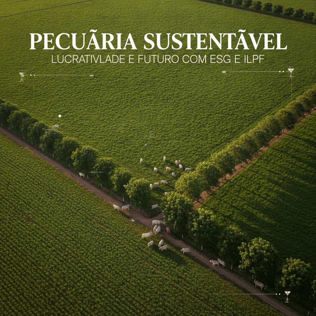Pecuária Sustentável: Lucratividade e Futuro com ESG e ILPF