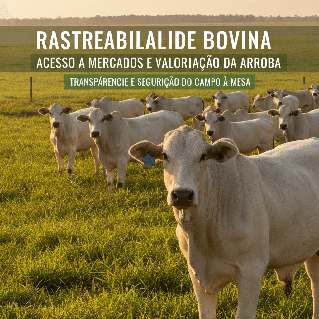 Rastreabilidade Bovina: Acesso a Mercados e Valorização da Arroba