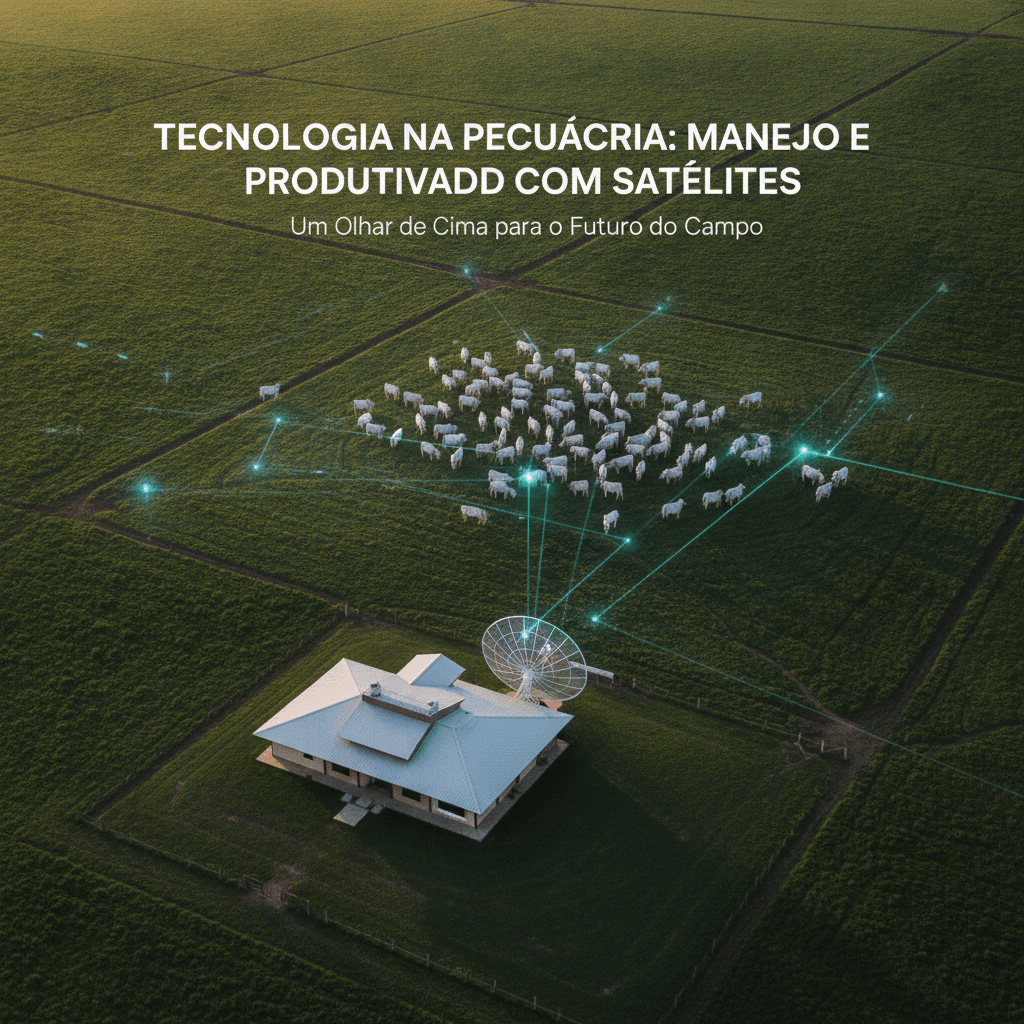 Tecnologia na Pecuária: Manejo e Produtividade com Satélites