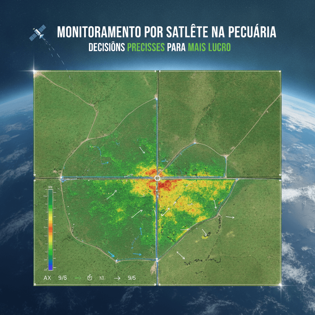 Monitoramento por Satélite na Pecuária: Decisões Precisas para Mais Lucro
