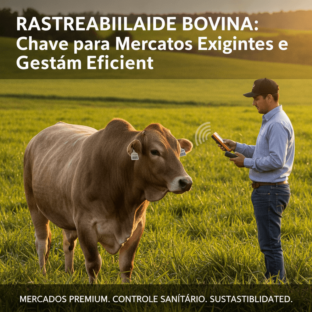 Rastreabilidade Bovina: Chave para Mercados Exigentes e Gestão Eficiente