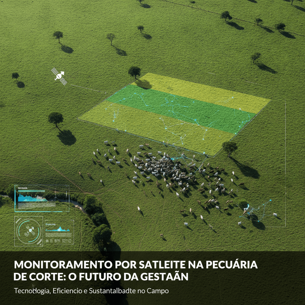 Monitoramento por Satélite na Pecuária de Corte: O Futuro da Gestão