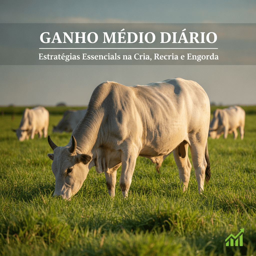 Ganho Médio Diário: Estratégias Essenciais na Cria, Recria e Engorda