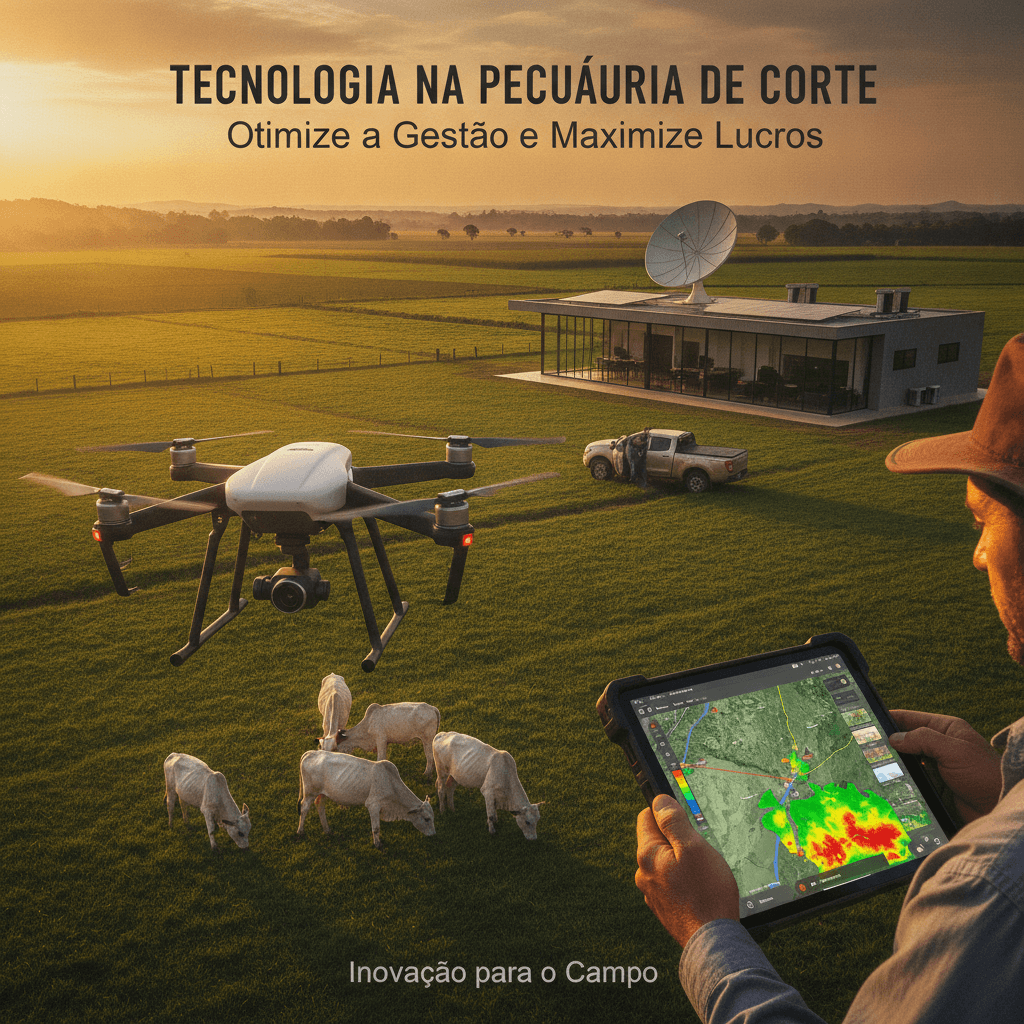 Tecnologia na Pecuária de Corte: Otimize a Gestão e Maximize Lucros
