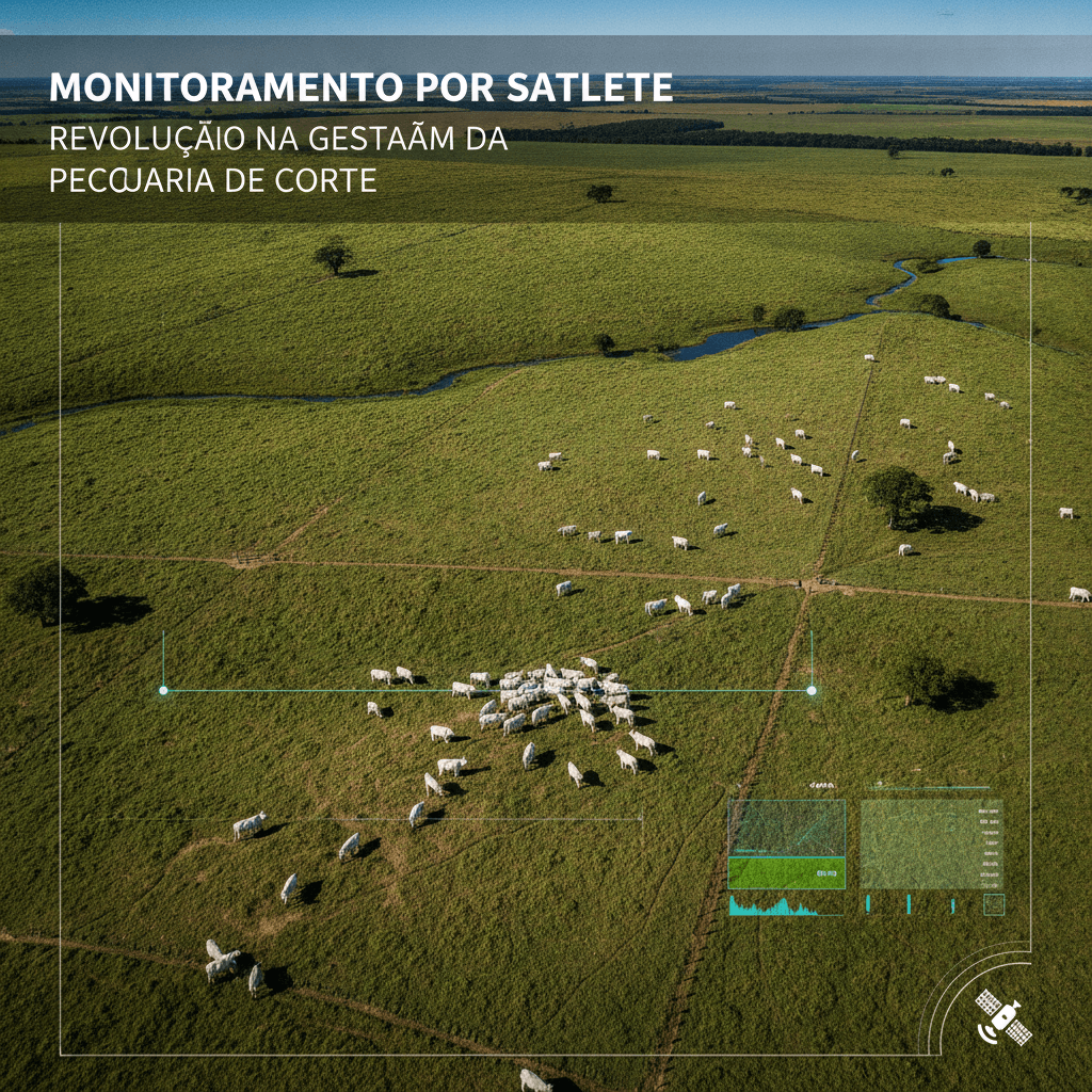 Monitoramento por Satélite: Revolução na Gestão da Pecuária de Corte
