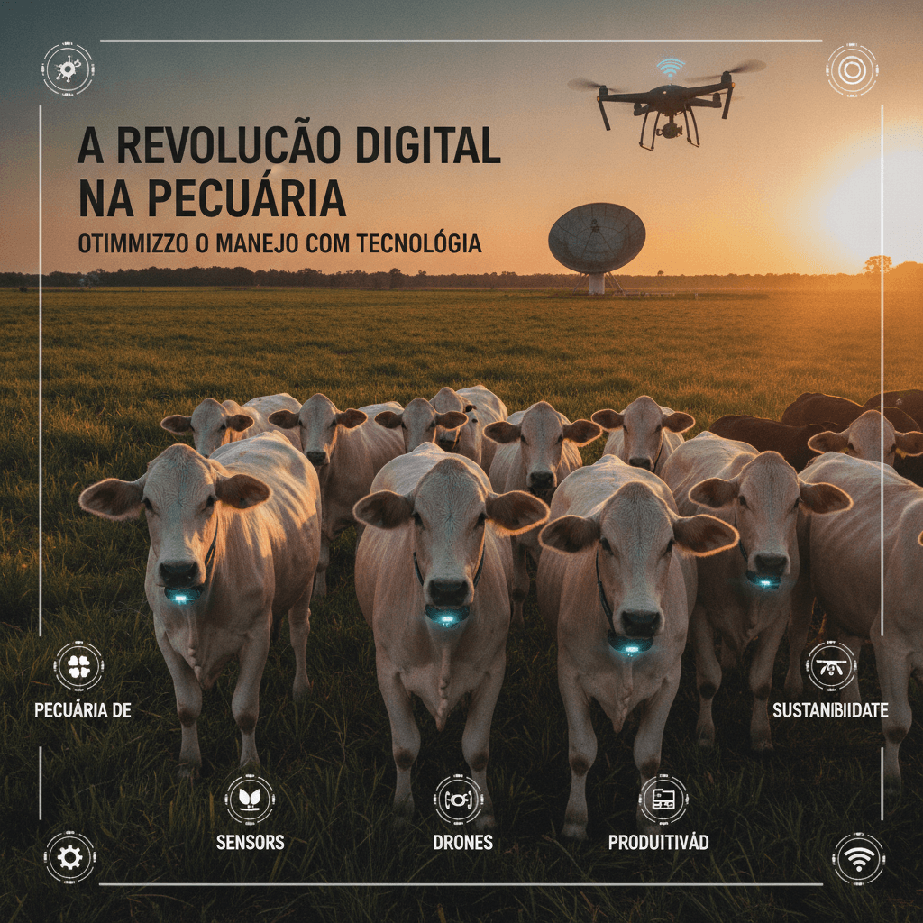 A Revolução Digital na Pecuária: Otimizando o Manejo com Tecnologia