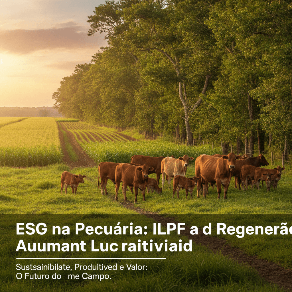 ESG na Pecuária: Como ILPF e Regeneração Impulsionam Lucratividade