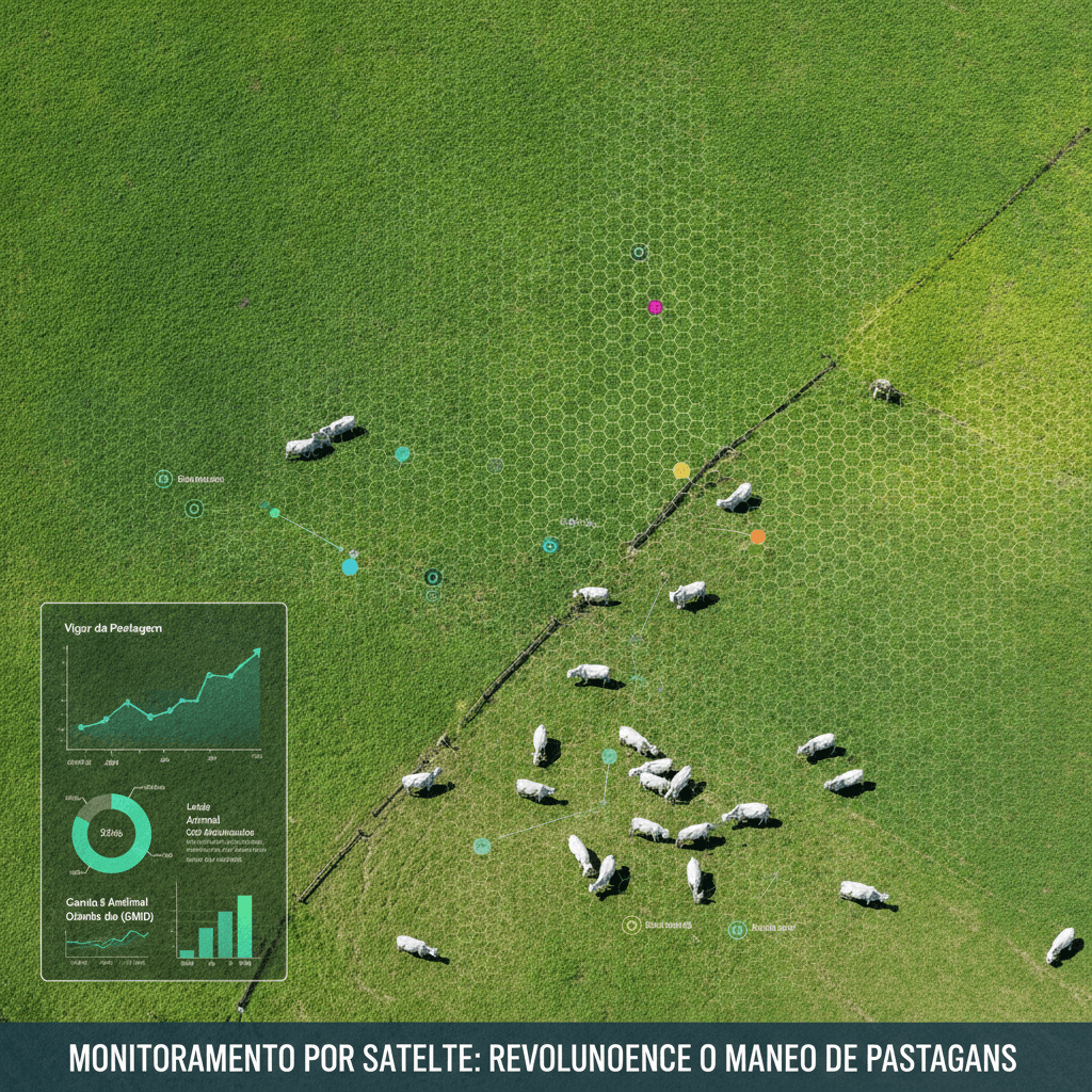 Monitoramento por Satélite: Revolucionando o Manejo de Pastagens