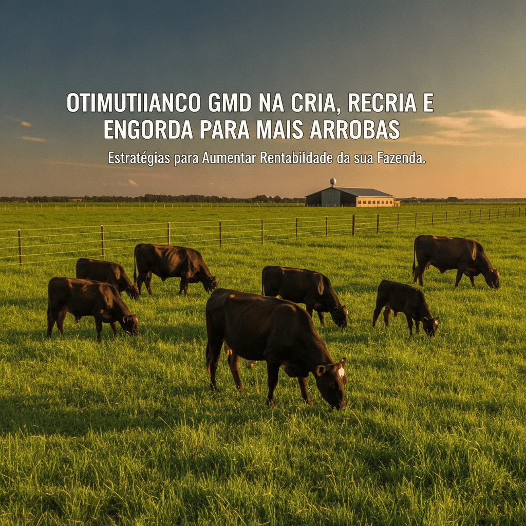 Otimizando GMD na Cria Recria e Engorda para Mais Arrobas