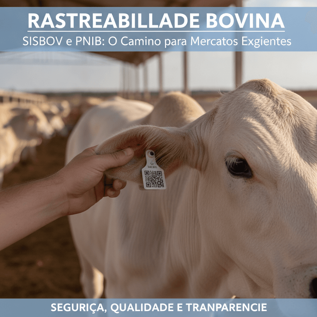 Rastreabilidade Bovina: SISBOV e PNIB para Mercados Exigentes