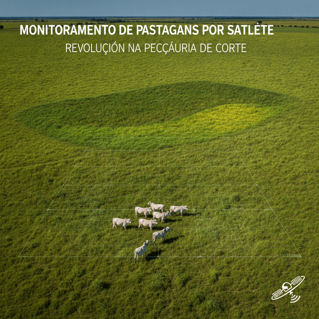 Monitoramento de Pastagens por Satélite: Revolução na Pecuária de Corte