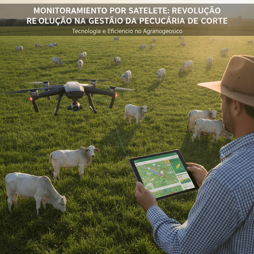 Monitoramento por Satélite: Revolução na Gestão da Pecuária de Corte