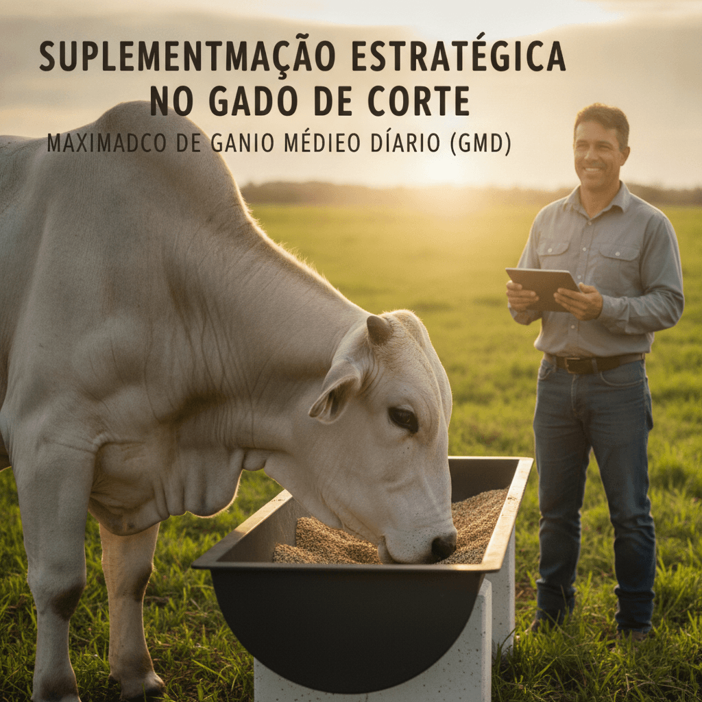 Suplementação Estratégica no Gado de Corte: Maximizando o GMD
