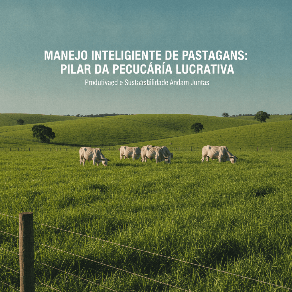 Manejo inteligente de pastagens: pilar da pecuária lucrativa
