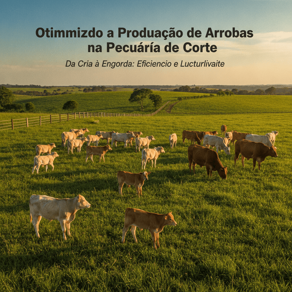 Otimizando a Produção de Arrobas na Pecuária de Corte
