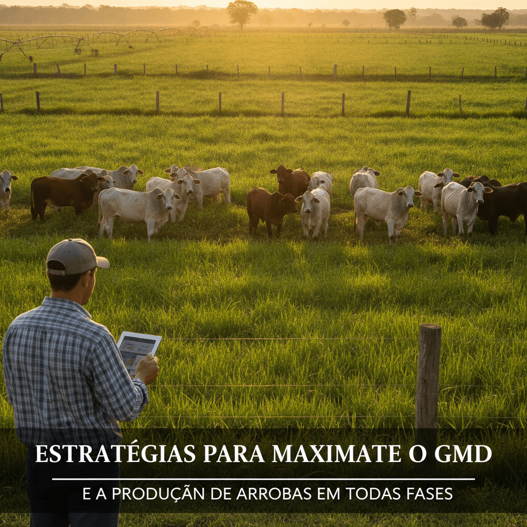 Estratégias para Maximizar o GMD e a Produção de Arrobas em Todas as Fases