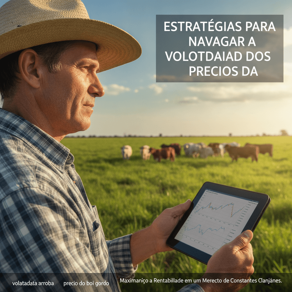 Estratégias para Navegar a Volatilidade dos Preços da Arroba
