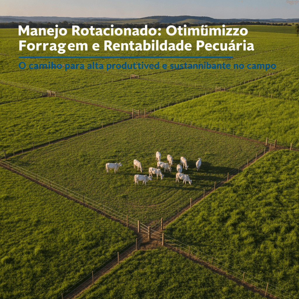 Manejo Rotacionado: Otimizando Forragem e Rentabilidade Pecuária
