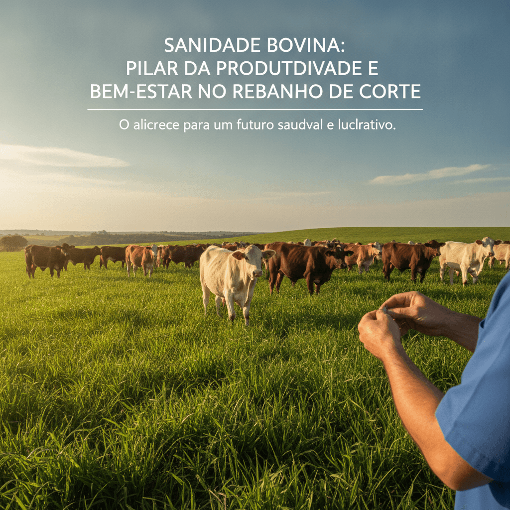 Sanidade Bovina: Pilar da Produtividade e Bem-Estar no Rebanho de Corte