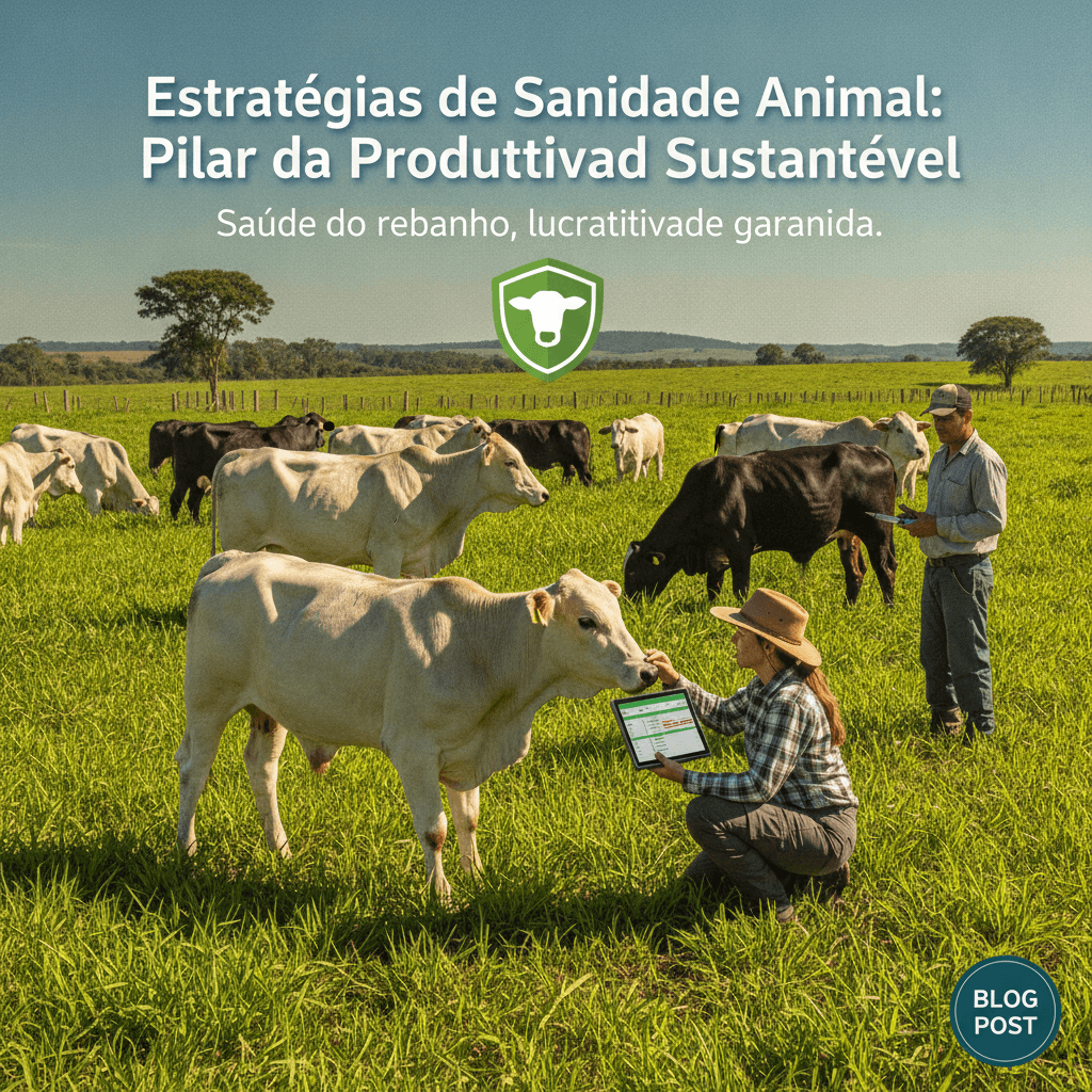 Estratégias de Sanidade Animal: Pilar da Produtividade Sustentável