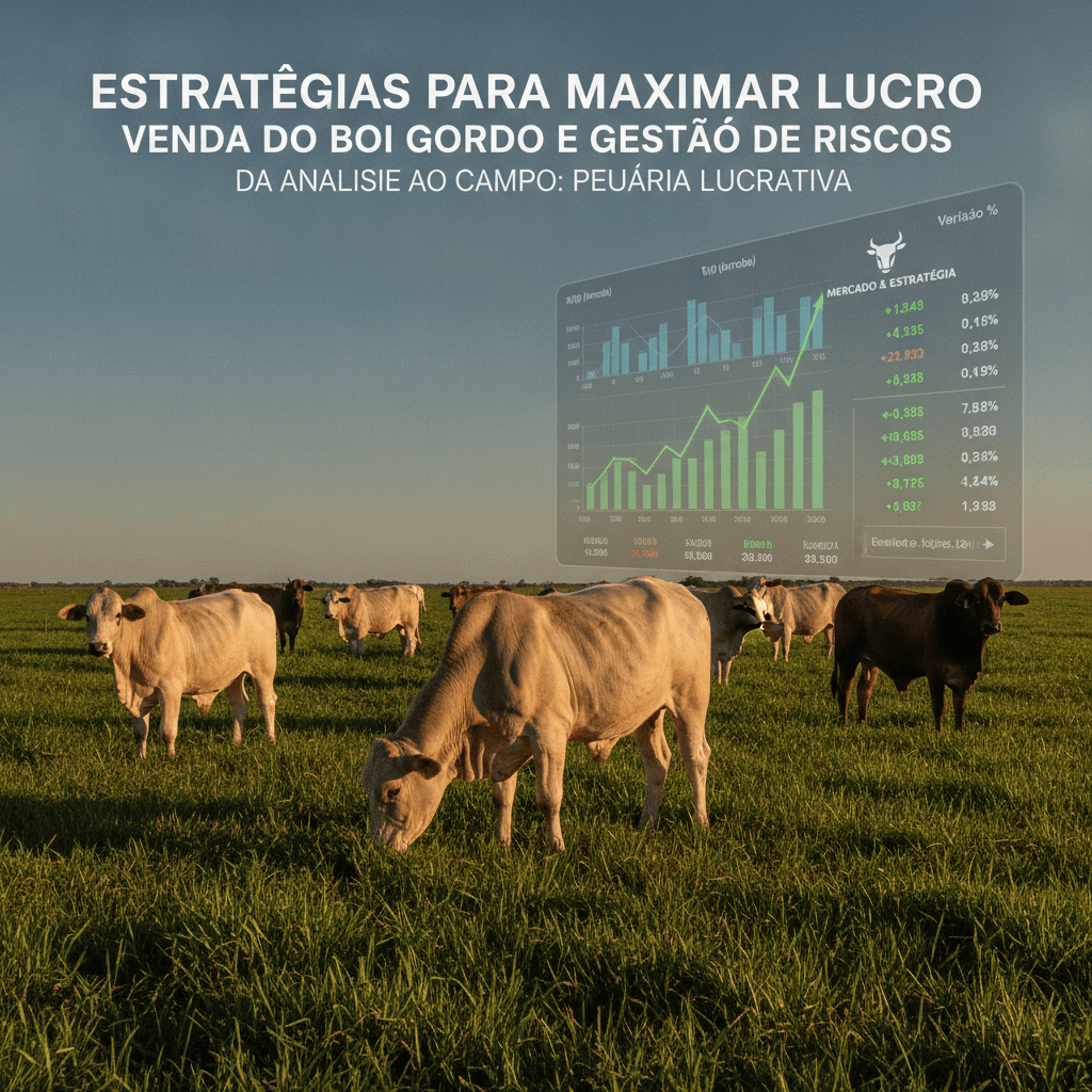 Estratégias para Maximizar Lucro na Venda do Boi Gordo e Gerir Riscos