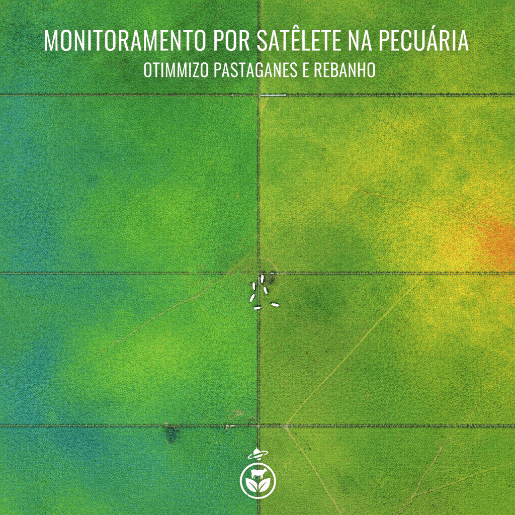 Monitoramento por Satélite na Pecuária: Otimizando Pastagens e Rebanho