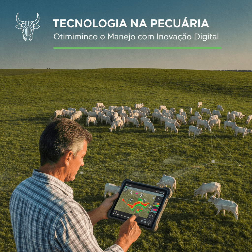 Tecnologia na Pecuária: Otimizando o Manejo com Inovação Digital
