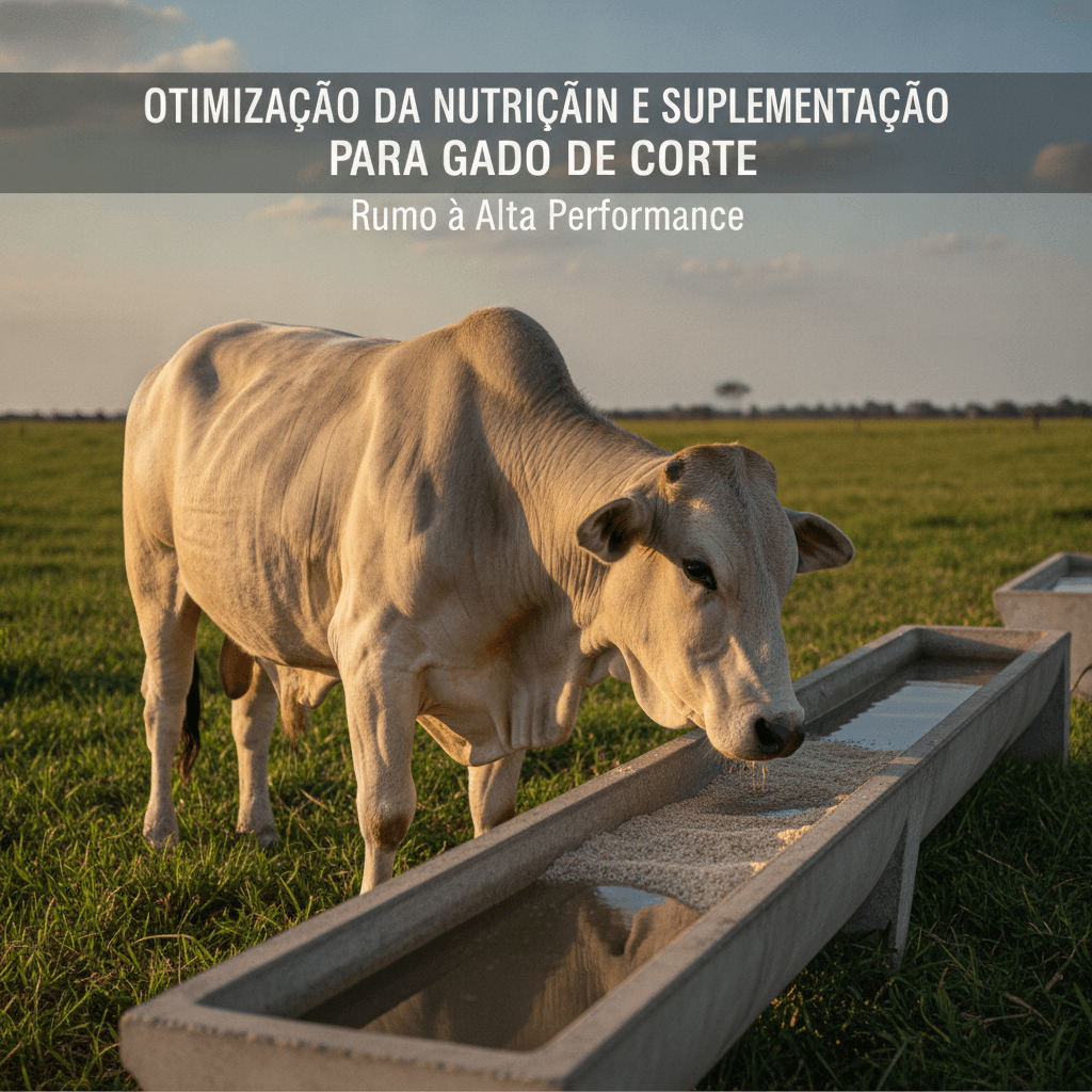 Otimização da Nutrição e Suplementação para Gado de Corte