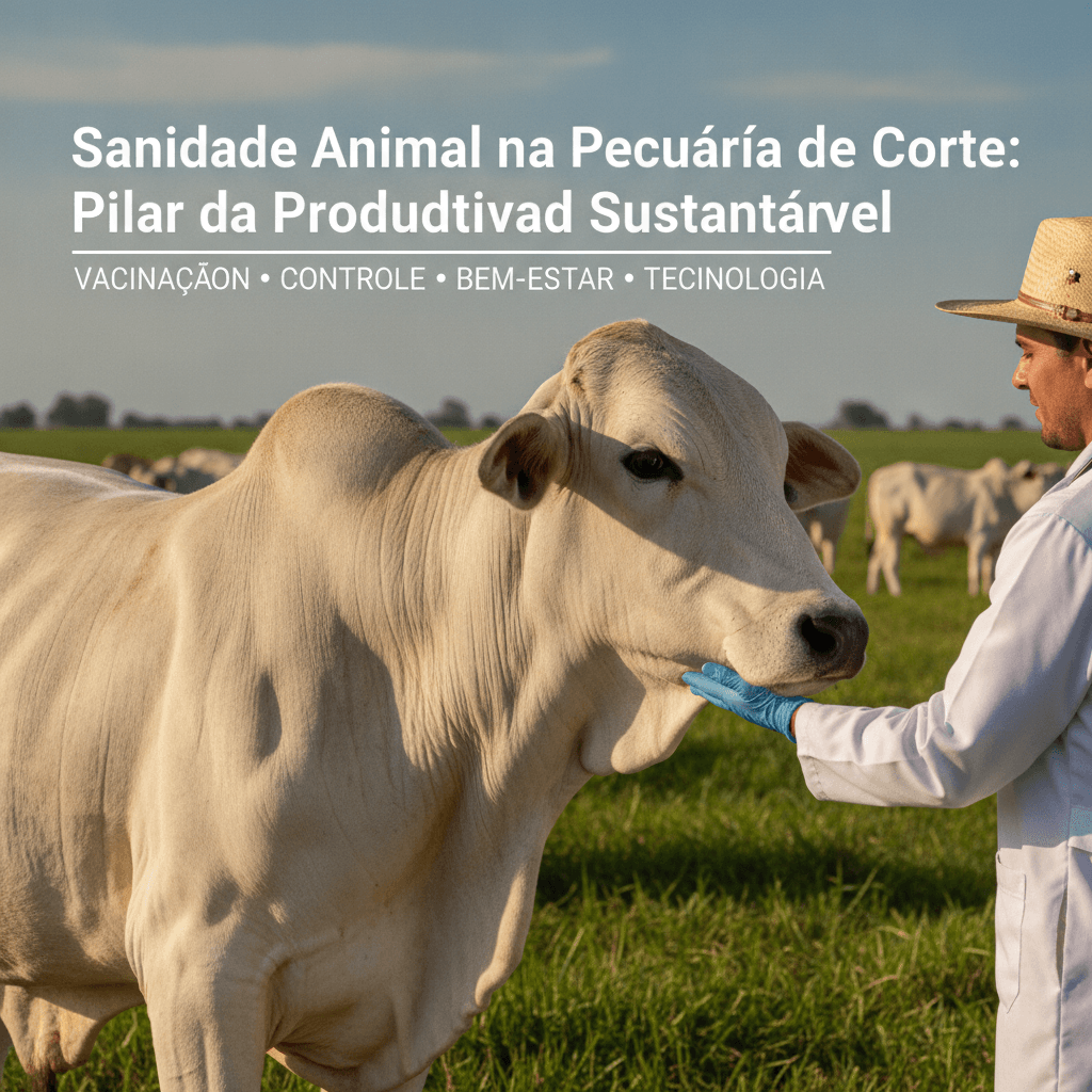 Sanidade Animal na Pecuária de Corte: Pilar da Produtividade Sustentável