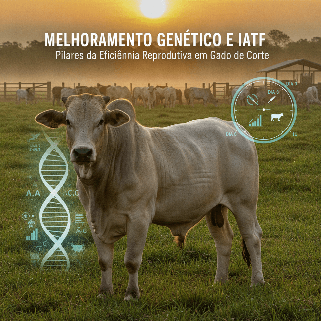 Melhoramento Genético e IATF: Pilares da Eficiência Reprodutiva em Gado de Corte