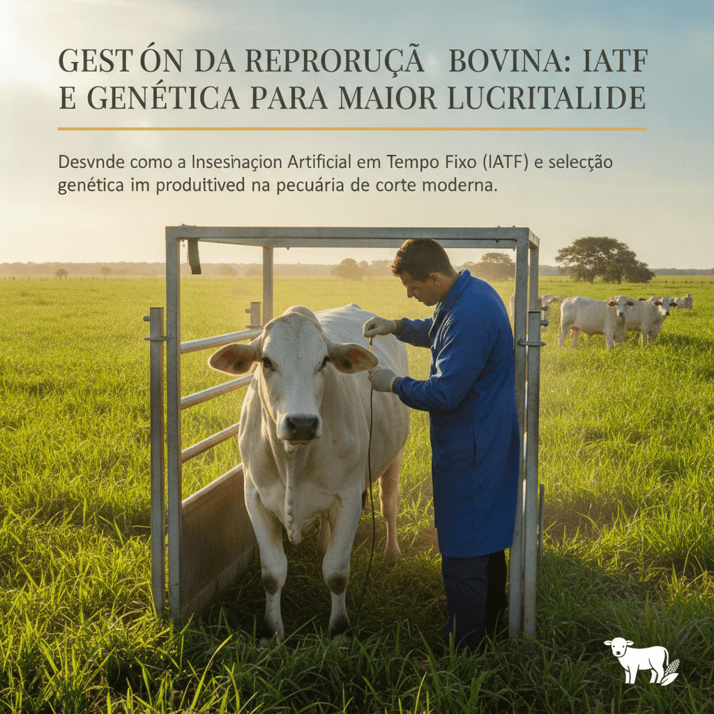 Gestão da Reprodução Bovina: IATF e Genética para Maior Lucratividade