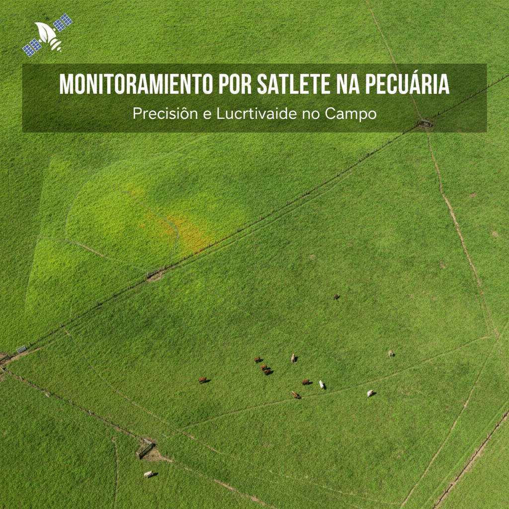 Monitoramento por Satélite na Pecuária: Precisão e Lucratividade no Campo