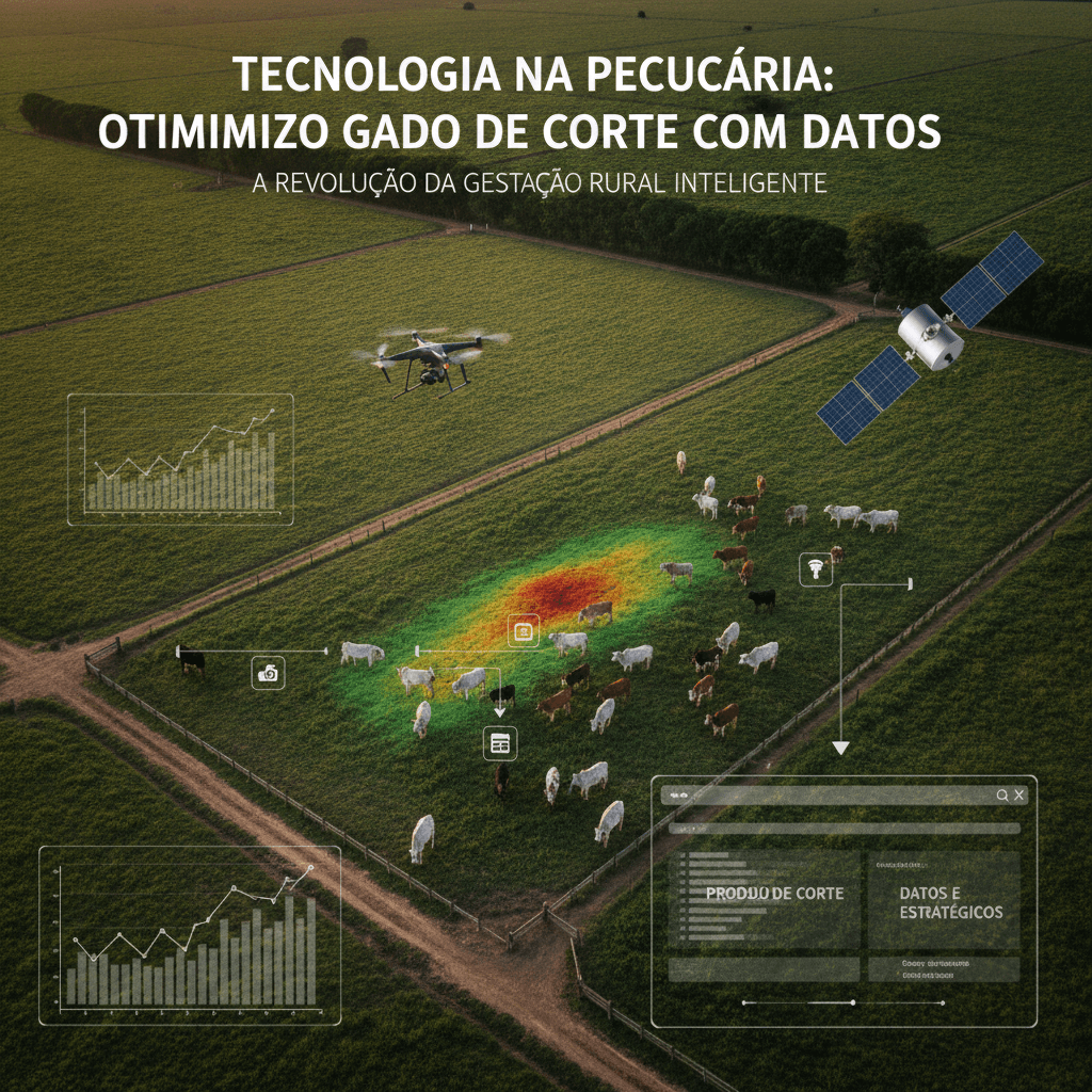 Tecnologia na Pecuária: Otimizando Gado de Corte com Dados